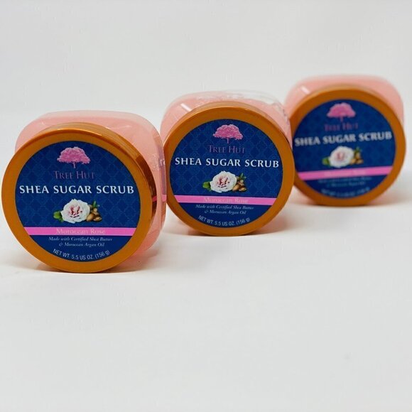 4PK-Tree Hut Shea Sugar Scrub- 5.5 oz each - Picture 1 of 1
